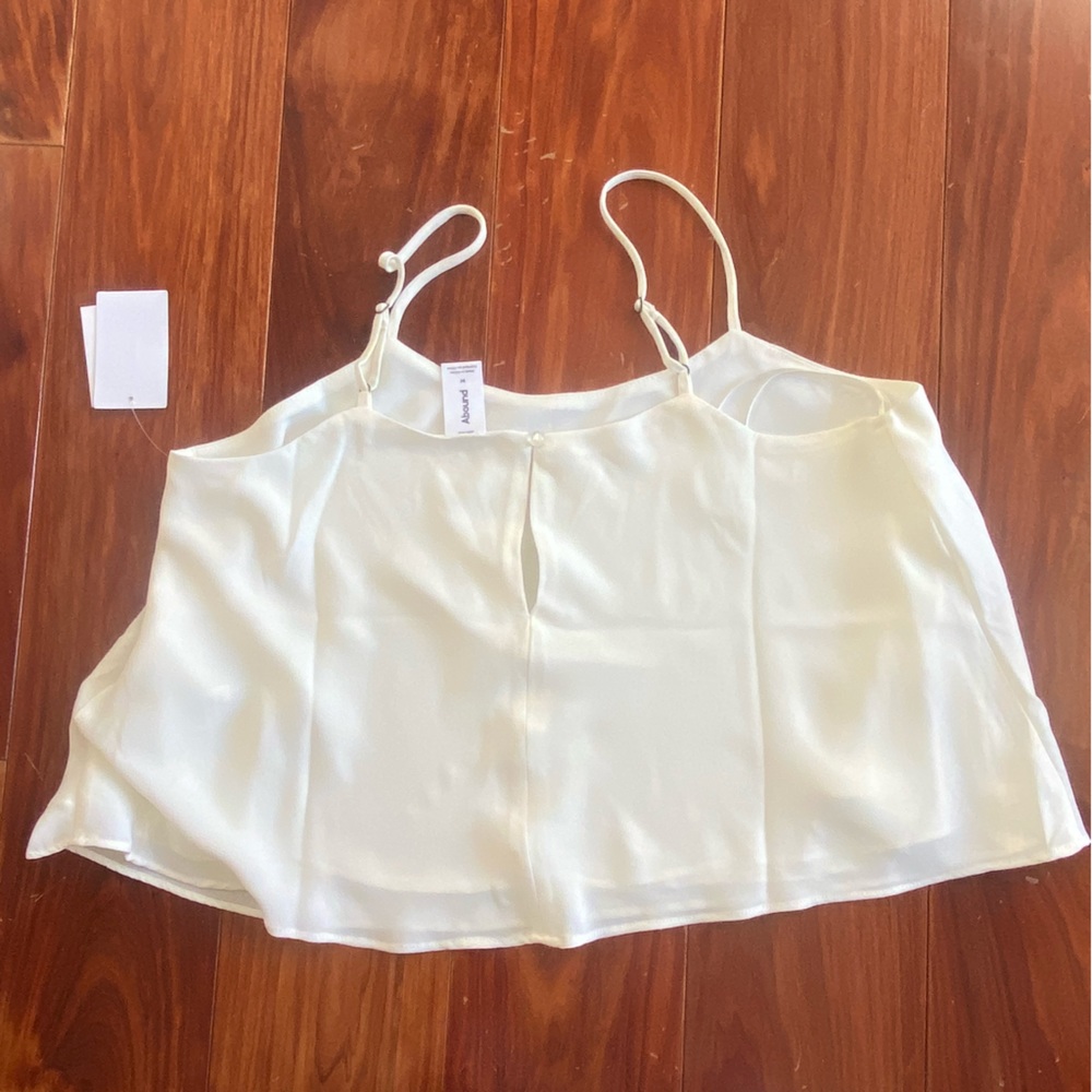 NWT Abound Swing Camisole, Cream White, Size Medium, Women - Picture 6 of 6